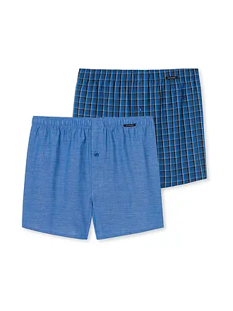 SCHIESSER | Boxershorts lot de 2 royal | 